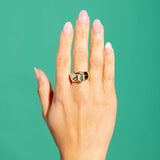 Moss Agate Hexagon - ICONS