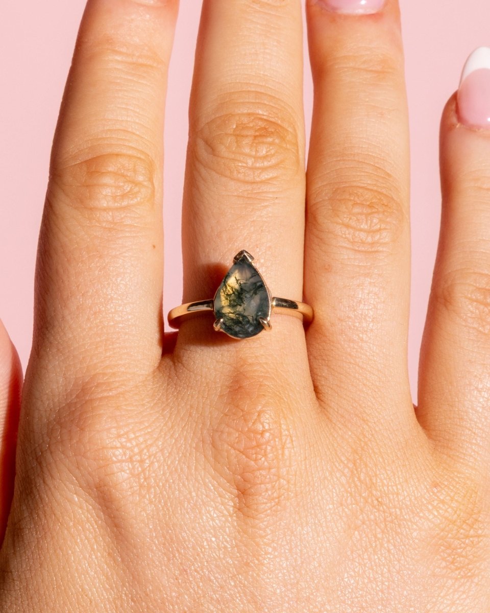 Moss Agate Pear - ICONS