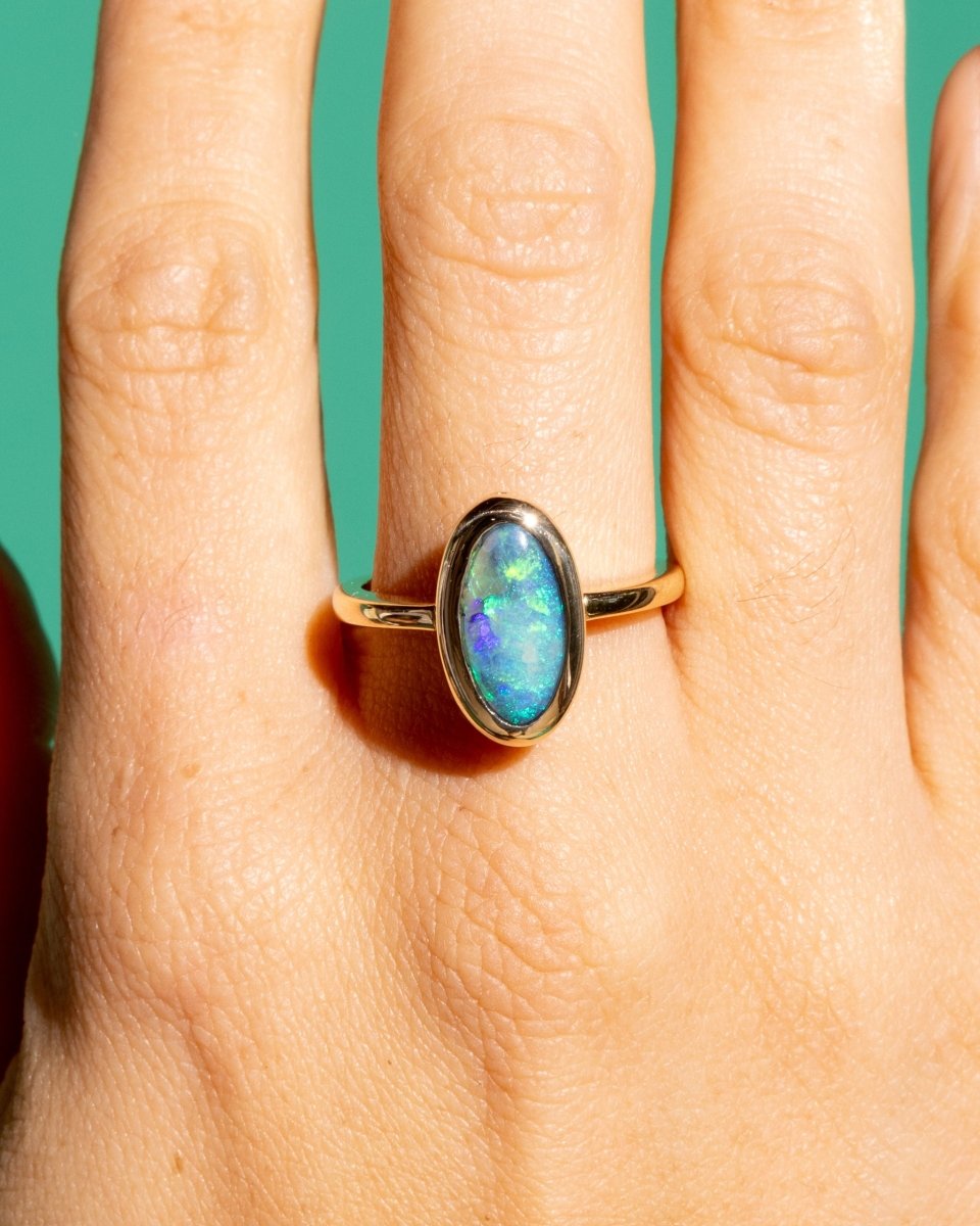 Oval Boulder Opal - ICONS