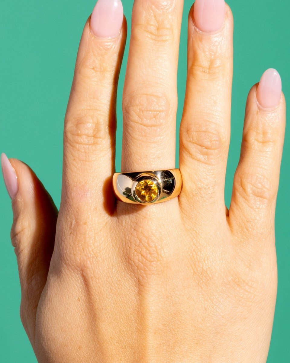 Round Citrine - ICONS