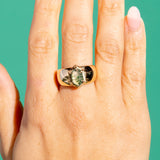 Moss Agate Hexagon