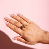 Moss Agate Pear