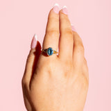 Oval Topaz