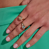 Oval Topaz