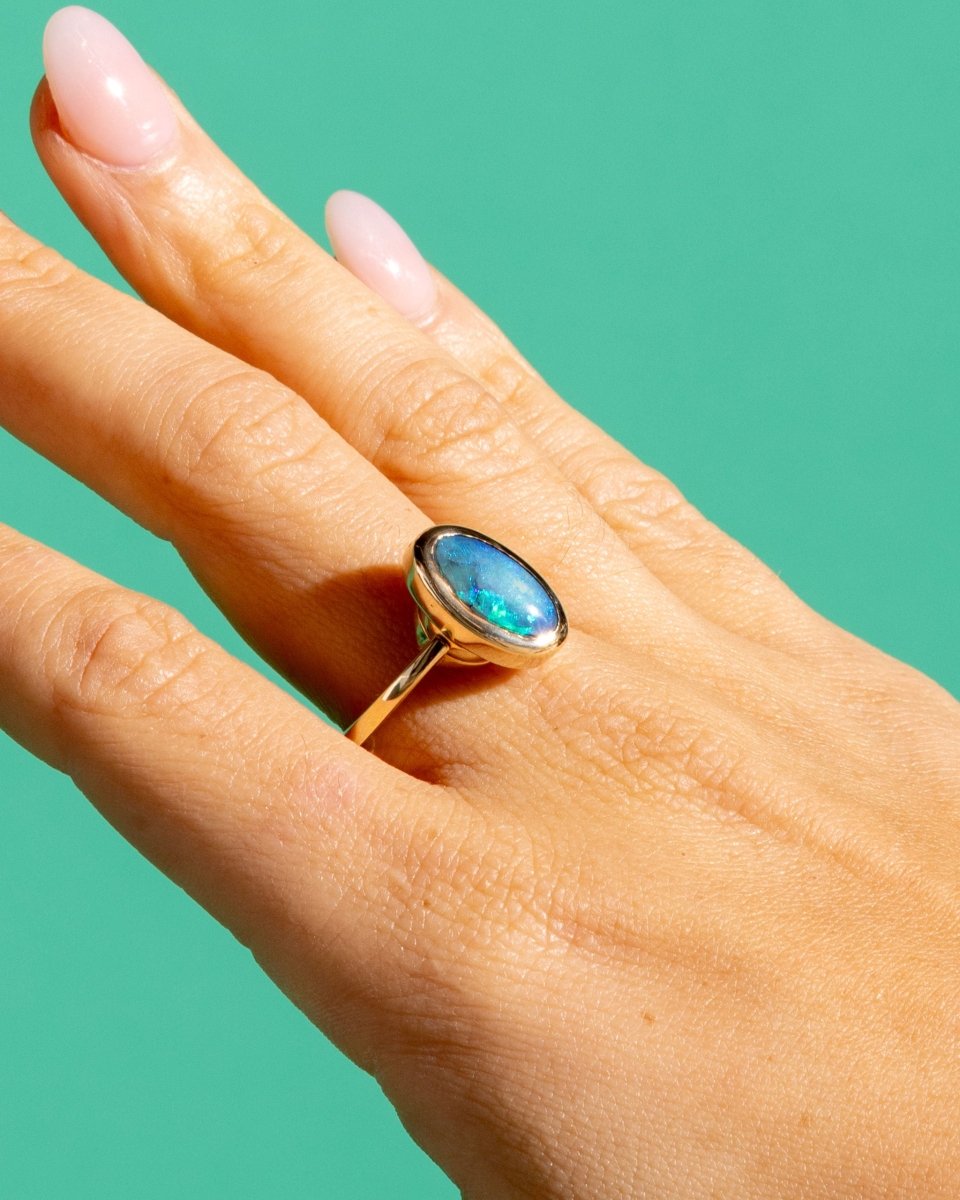 Oval Boulder Opal - ICONS