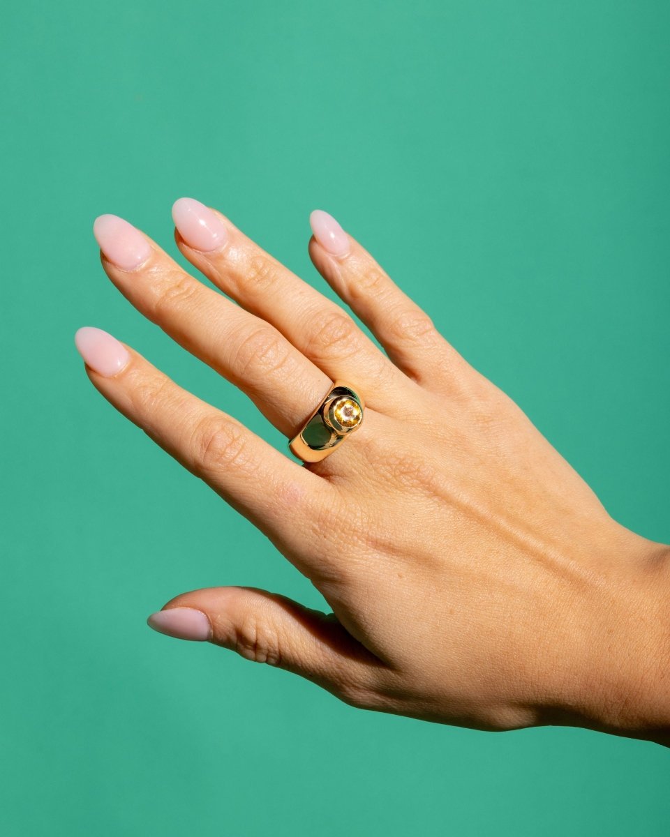 Round Citrine - ICONS