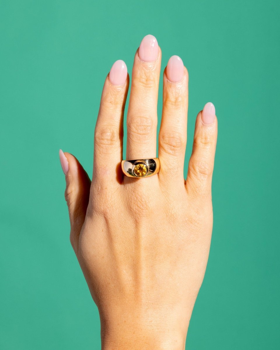 Round Citrine - ICONS