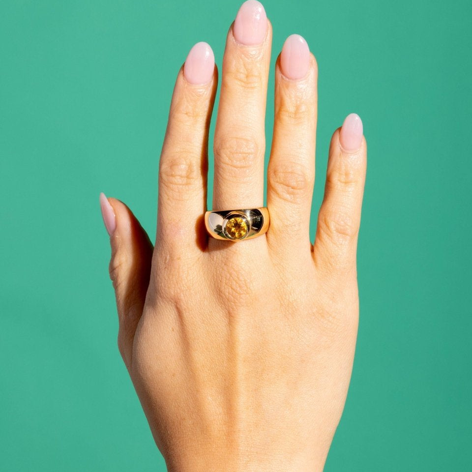 Round Citrine - ICONS