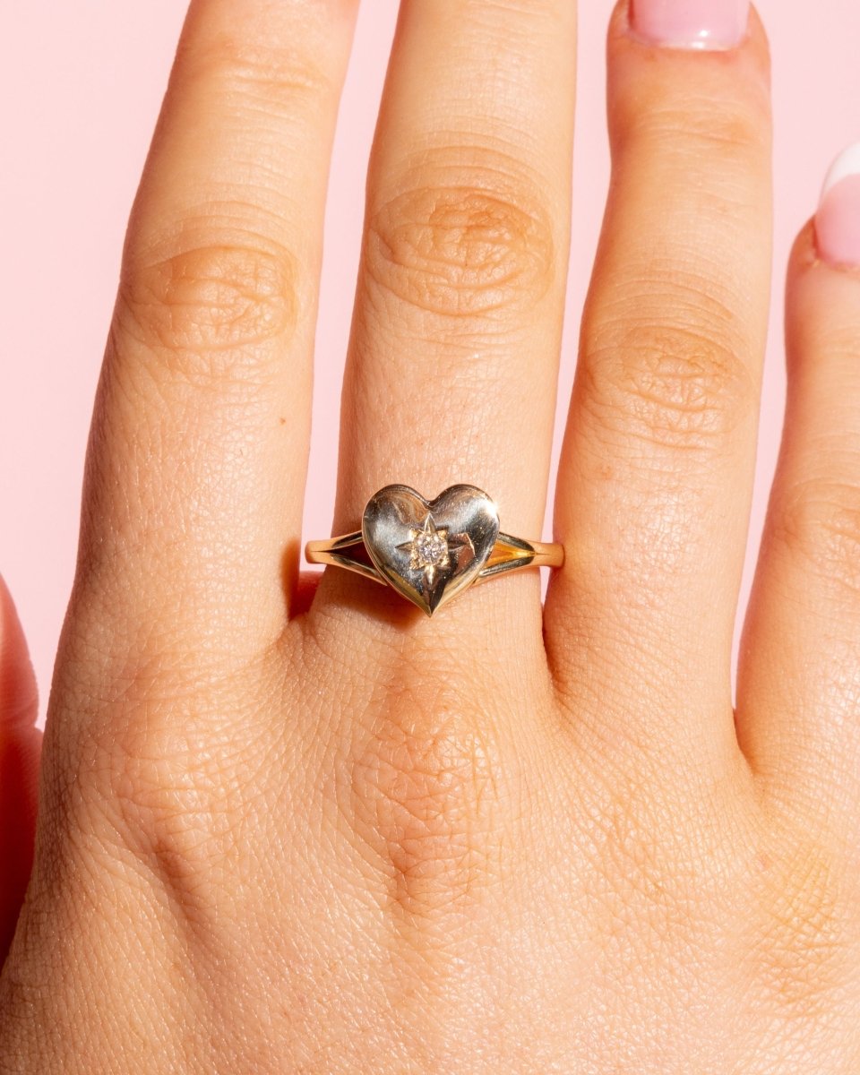 Star - Set Diamond Heart - ICONS