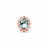 Starburst Claw-Set Oval Gemstone